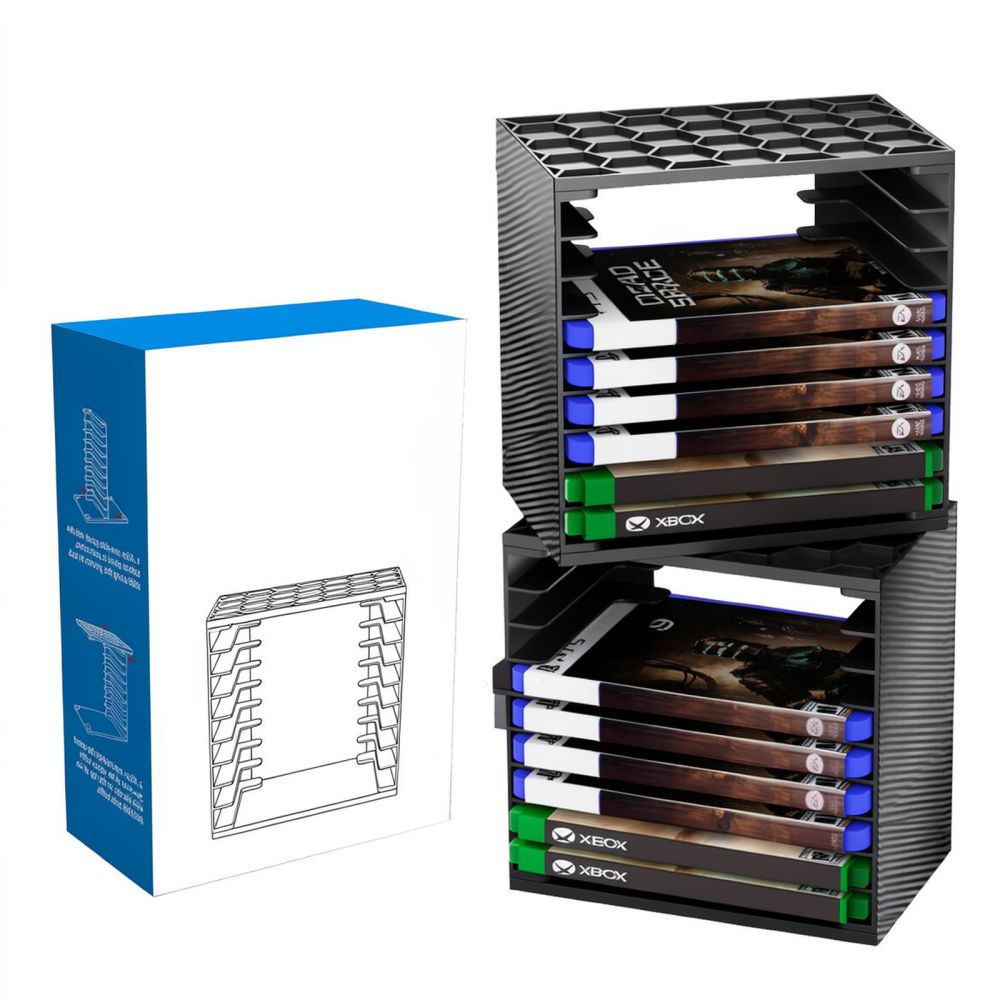 Game Card Storage Tower For Fo - đánh giá và giá Gaming Console Display Case