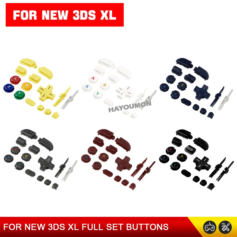 ABXY D-Pad Buttons For NEW 3DS - đánh giá và giá Gaming Console Buttons