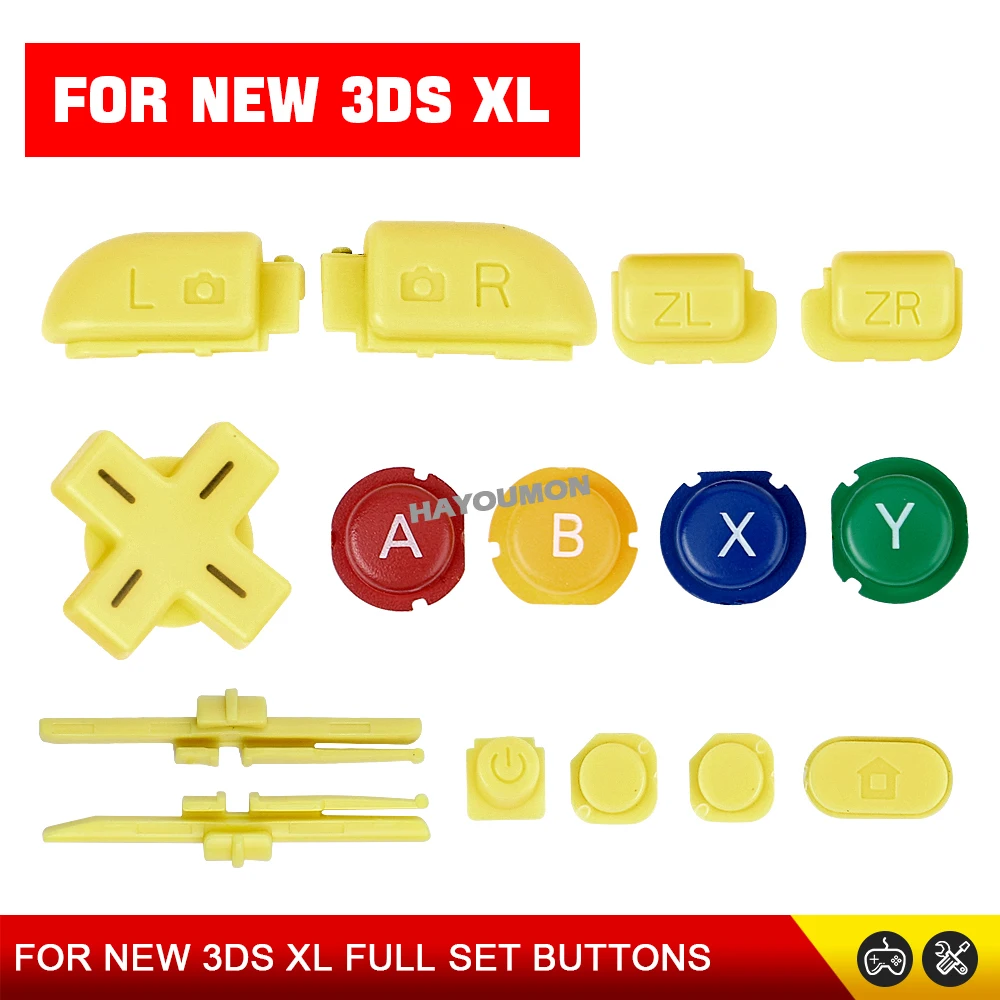 ABXY D-Pad Buttons For NEW 3DS - đánh giá và giá Gaming Console Buttons