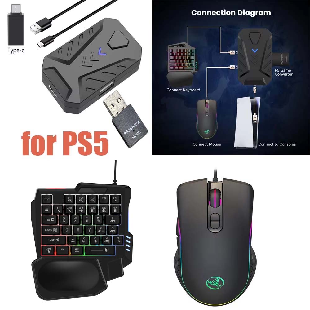 for PS5 Gaming Keyboard Mouse  - đánh giá và giá Gaming Console Latest