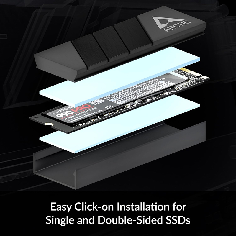 ARCTIC M2 Pro Black heatsink C - đánh giá và giá Gaming Console In