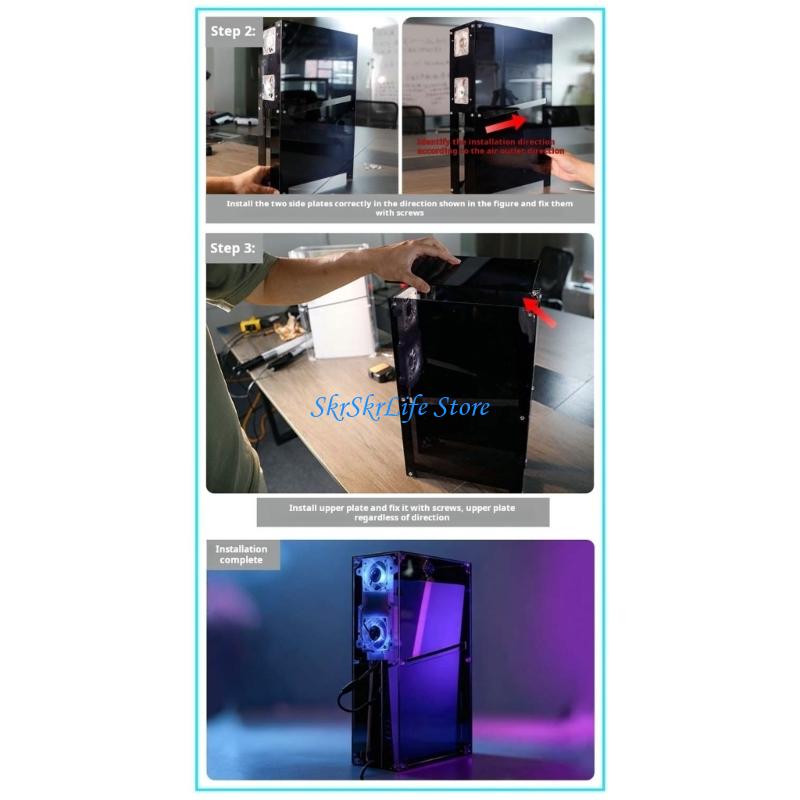Vỏ bảo vệ trong suốt E65E cho  - đánh giá và giá Gaming Console Display Case