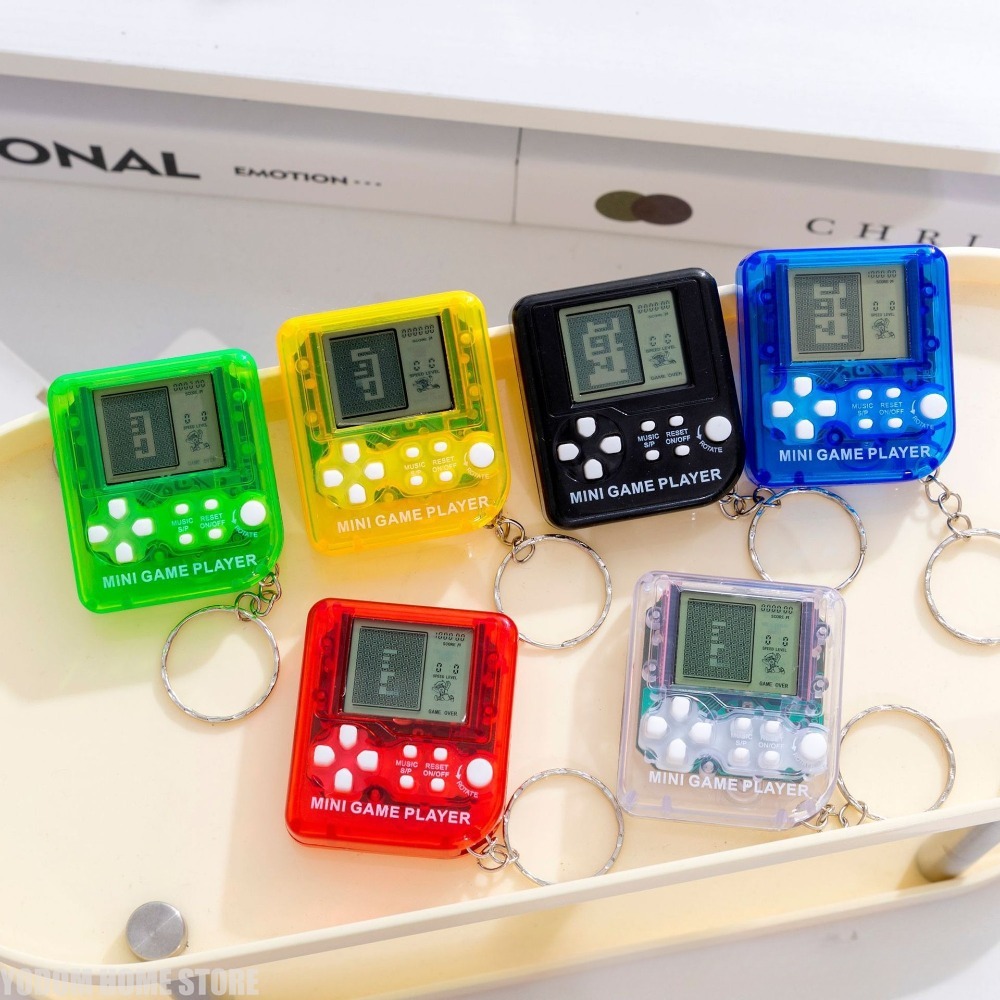 Classic Nostalgic Tetris Handh - đánh giá và giá Gaming Console Keychain
