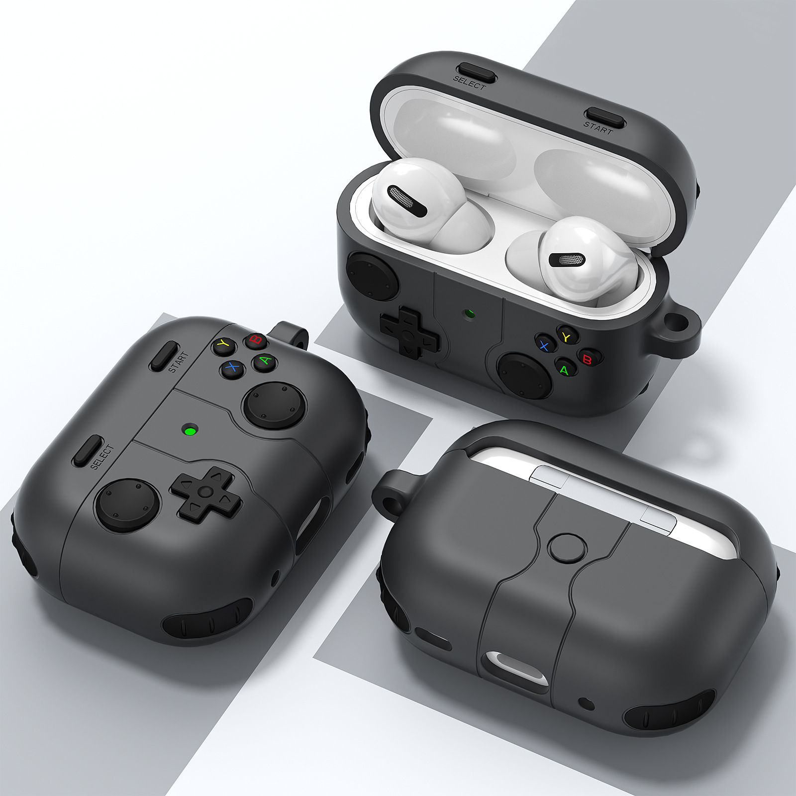 Case For AirPods Pro 3 2 4 3D  - đánh giá và giá Gaming Console Keychain